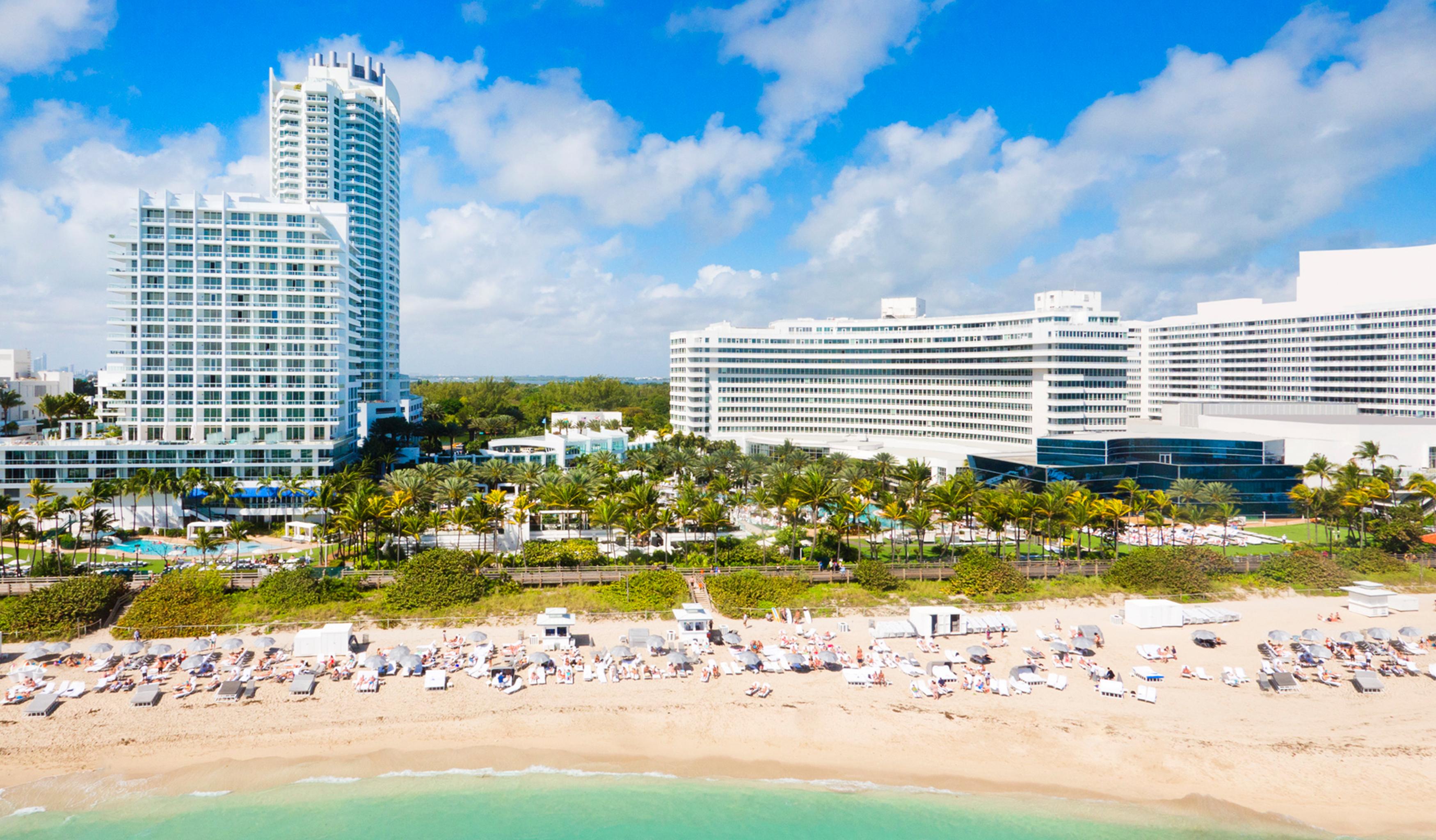 퐁텐블로 마이애미 비치 호텔 외부 사진 The Fontainebleau Beach Resort